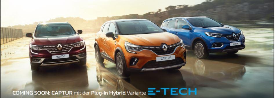 SUV koleos captur Kadjar