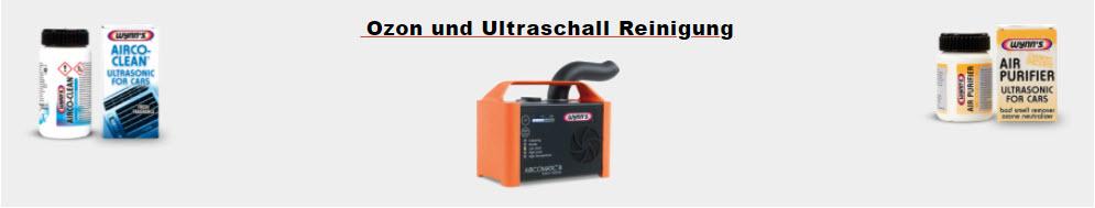 Ozon und Ultraschall Reinigung